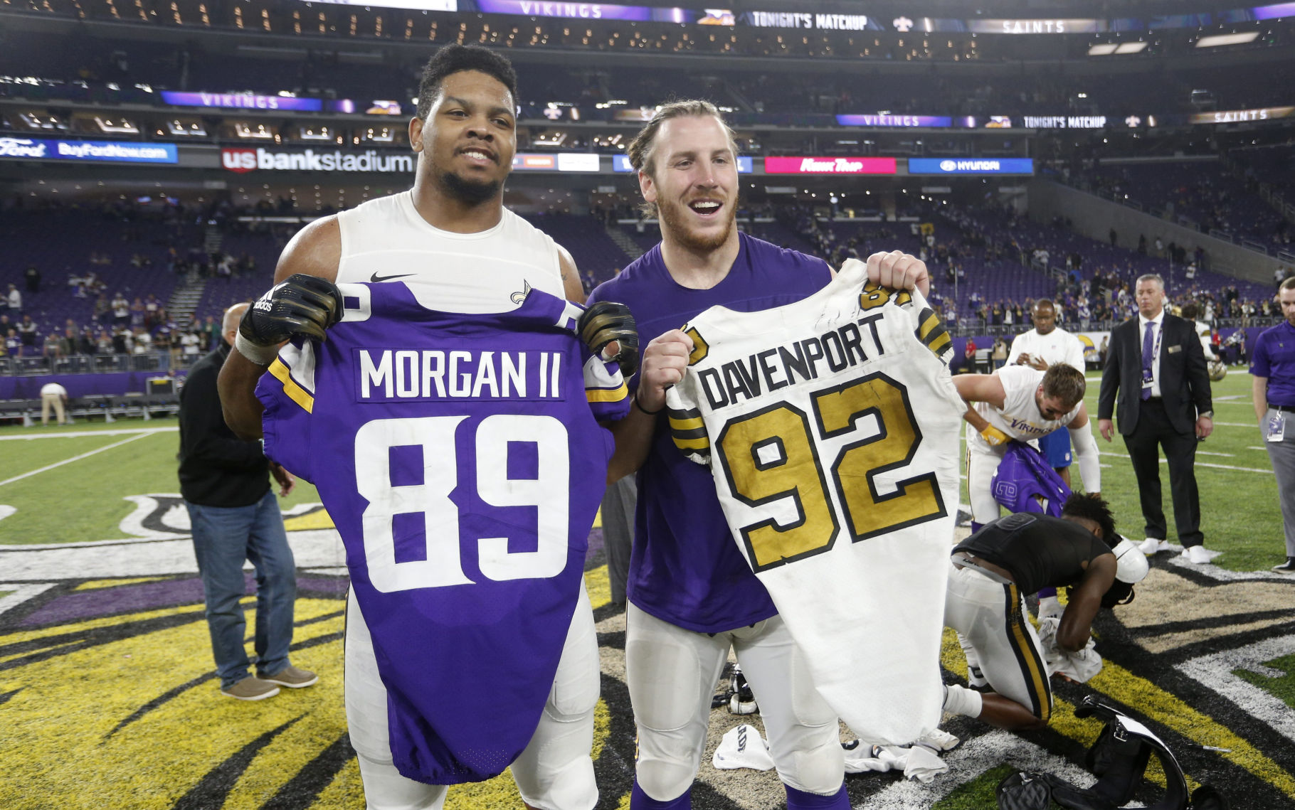 Saints Vikings Football